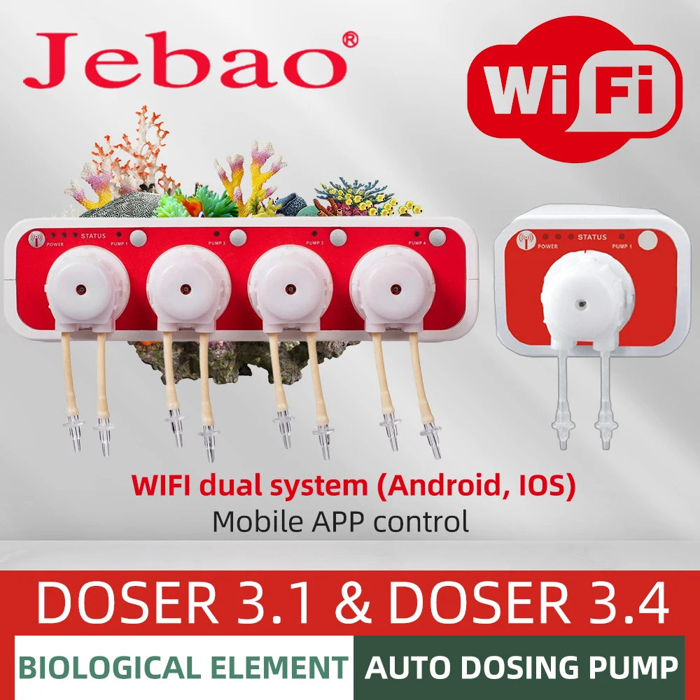 Aquarium Fish Marine - Jebao Water Pump Filter Auto Dosing