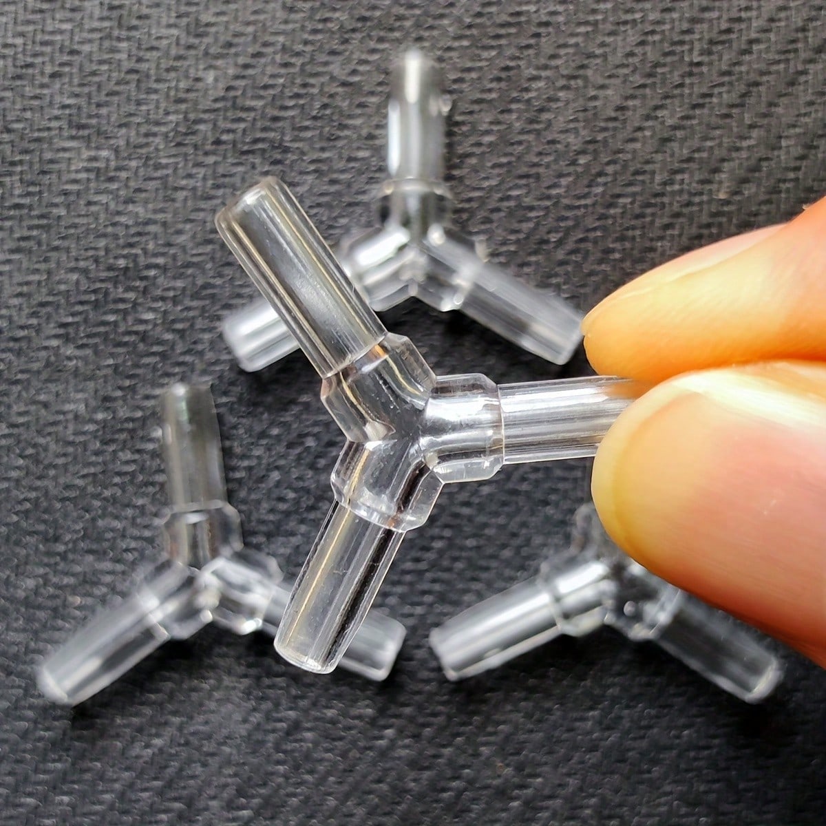 Aquarium Fish Real - 10 Pcs 4mm Clear Plastic Aquarium