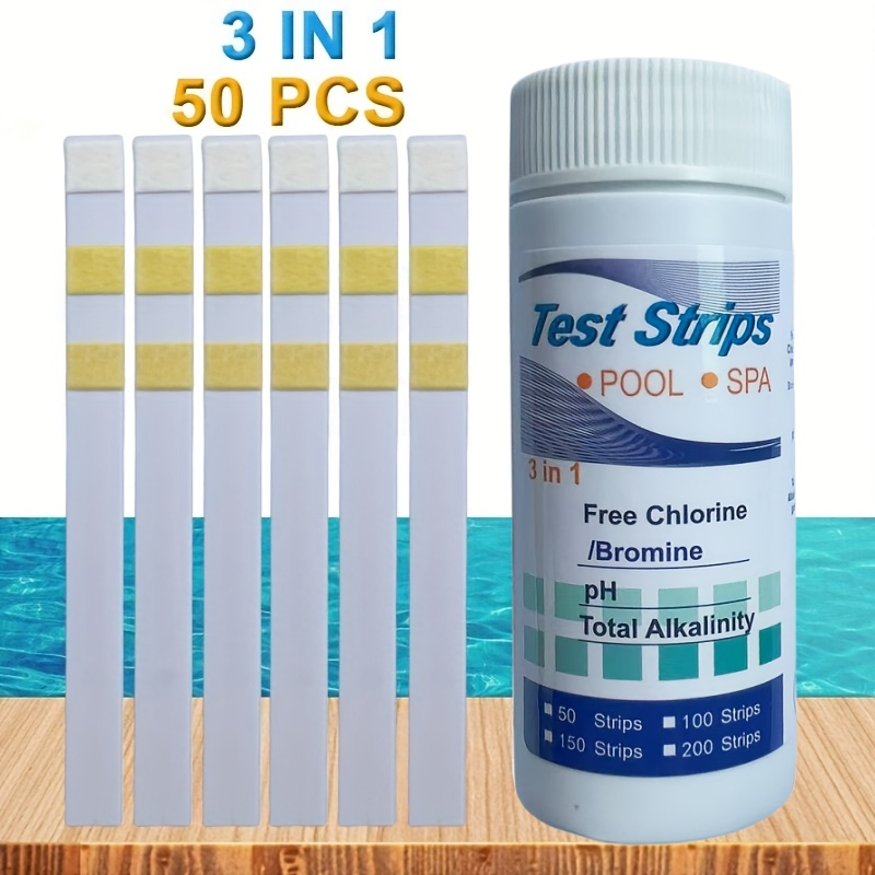 Aquarium Fishing - Chlorine PH Test Strips SPA Swimming