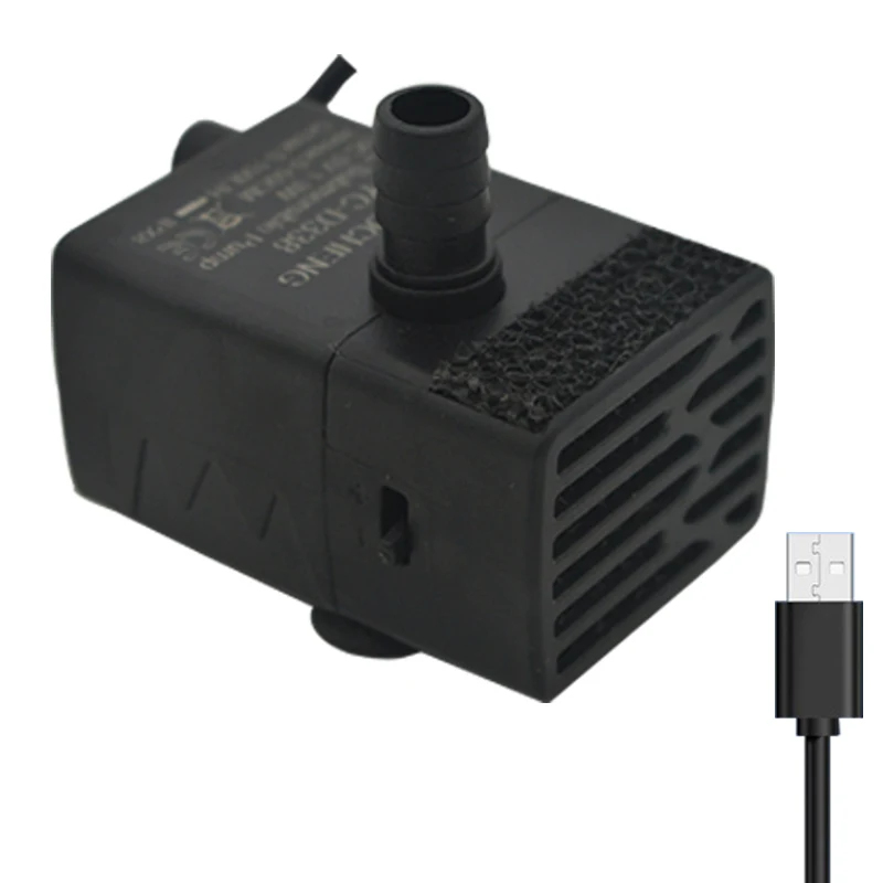 Aquarium Fish Real - USB Aquarium Submersible Water Pump, 5V