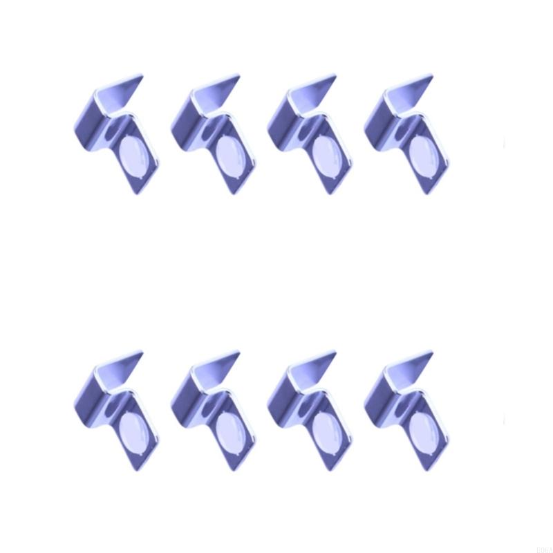 8pcs Stainless Steel Aquarium  - Aquarium Fish Background recension och pris