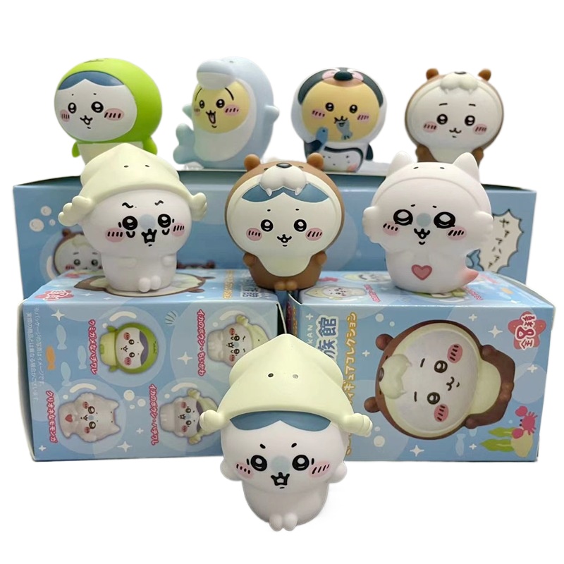 8pcs/Box Kawaii Chiikawa Aquar - Fish Toys For Aquarium recension och pris