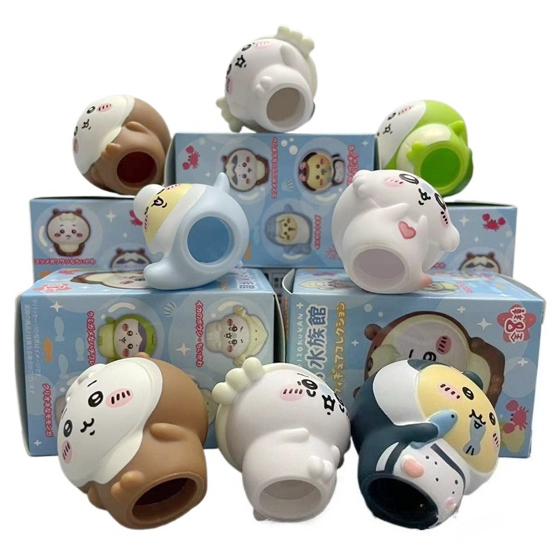 8pcs/Box Kawaii Chiikawa Aquar - Fish Toys For Aquarium recension och pris