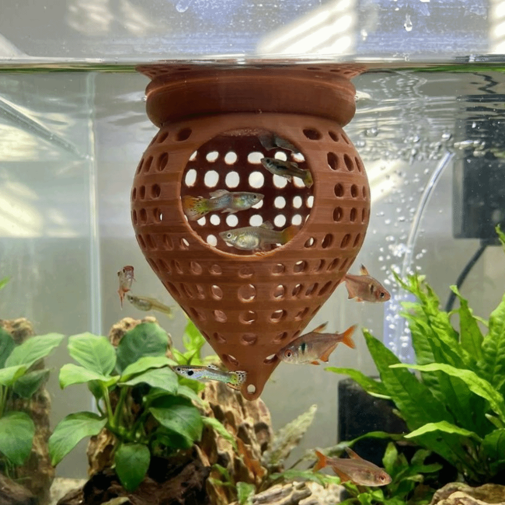 3D Printed Floating Fish Hammo - Aquarium Fish Hiding Places recension och pris