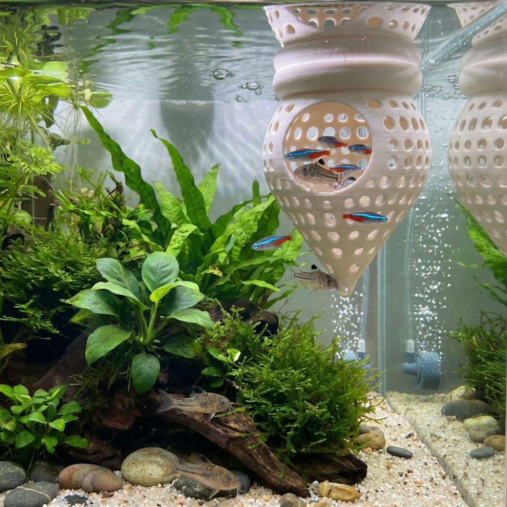3D Printed Floating Fish Hammo - Aquarium Fish Hiding Places recension och pris