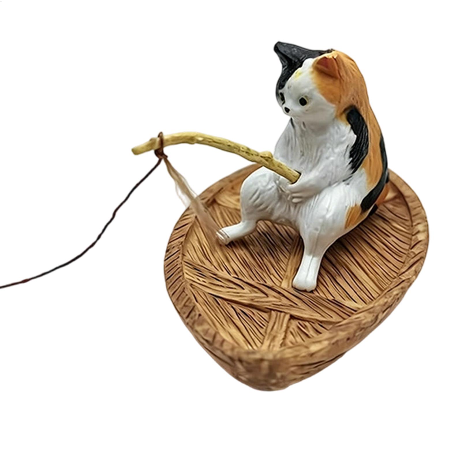 Fish Aquarium Decor Cute Kitte - Fish Toys For Aquarium recension och pris