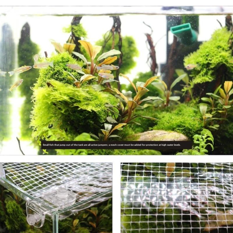 1Pcs Anti Jump Security Net fo - Aquarium Fish Jump Guard recension och pris