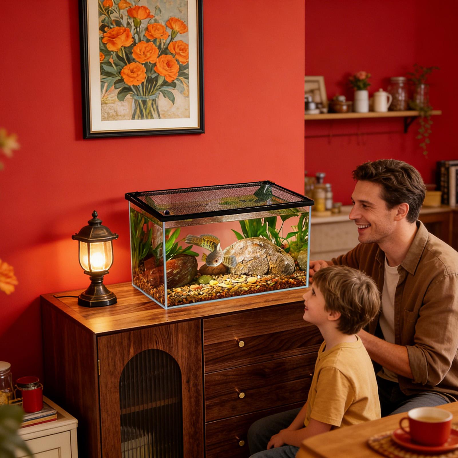 Durable Aquarium Fish Tank Lid - Aquarium Fish Jump Guard recension och pris