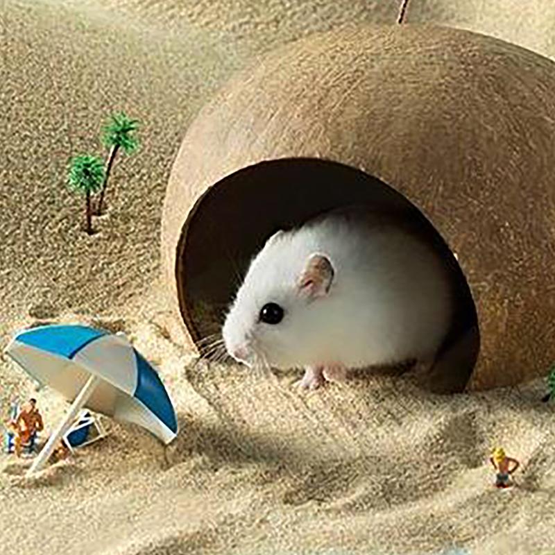 Coconut Hut Decor for Aquarium - Aquarium Fish Hiding Places recension och pris