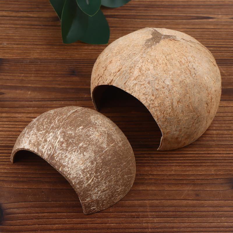 Coconut Hut Decor for Aquarium - Aquarium Fish Hiding Places recension och pris