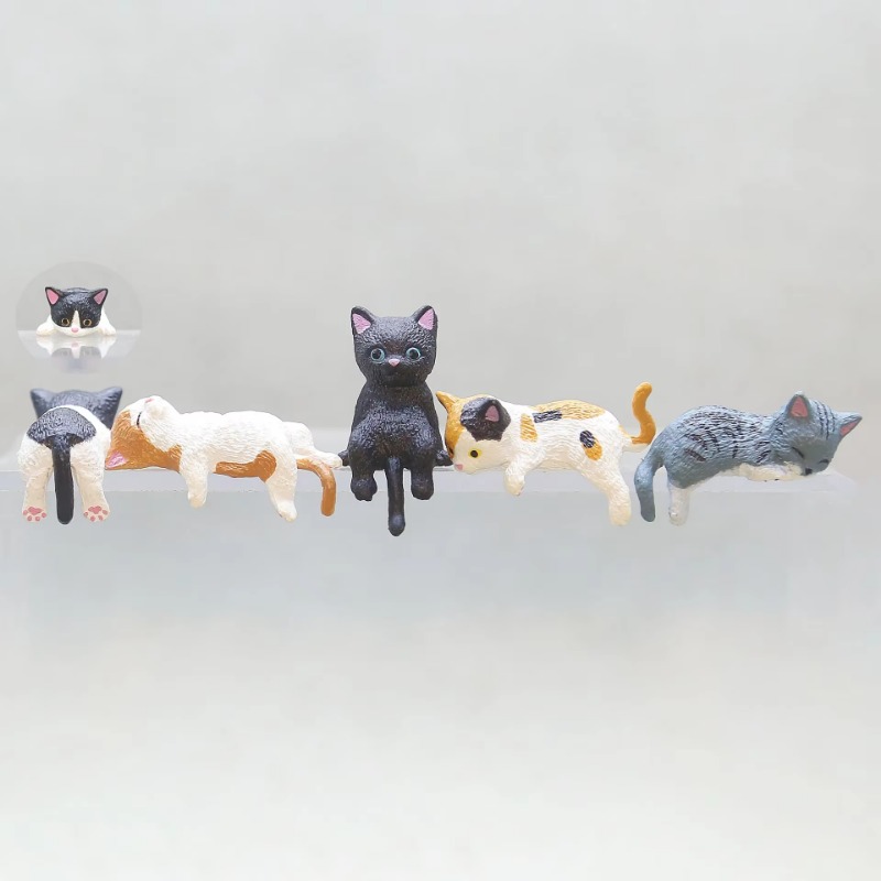 1Pc Cute Cartoon Cat PVC Home  - Aquarium Fish Real recension och pris