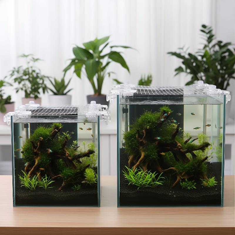 1Pcs Anti Escape Fish Tank Net - Aquarium Fish Jump Guard recension och pris