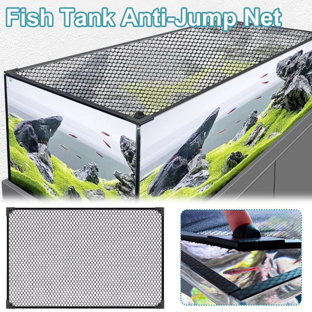 Magnetic Aquarium Cover Screen - Aquarium Fish Jump Guard recension och pris