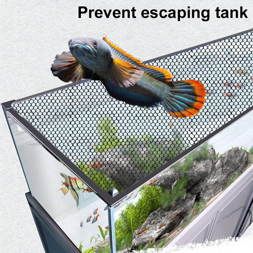 Magnetic Aquarium Cover Screen - Aquarium Fish Jump Guard recension och pris