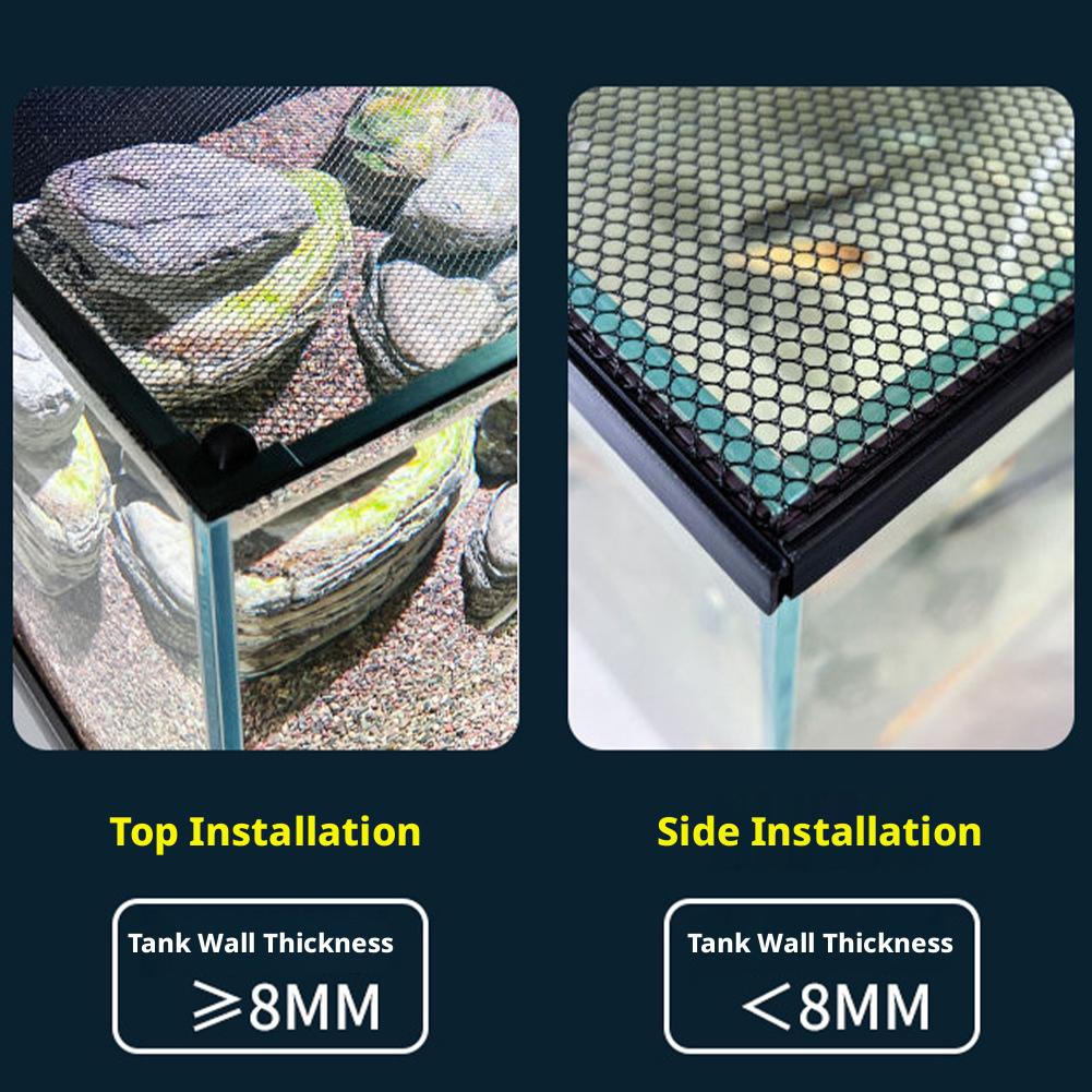 Magnetic Aquarium Cover Screen - Aquarium Fish Jump Guard recension och pris