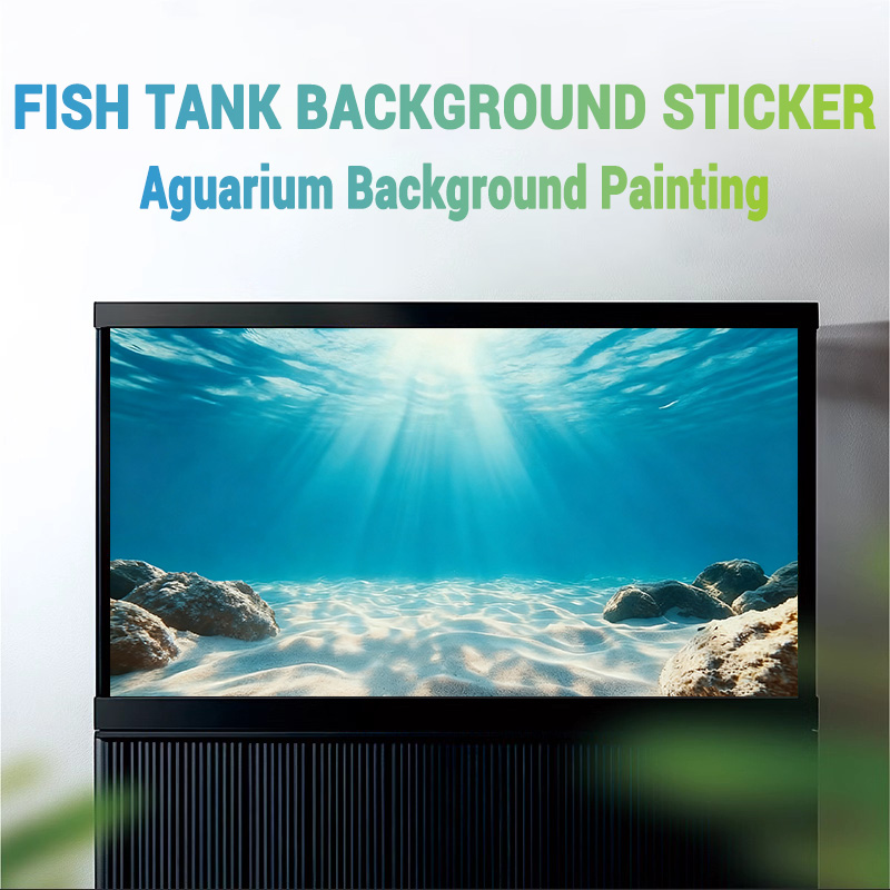 Blue Sea Clear Sand, Fish Tank - Aquarium Fish Background recension och pris
