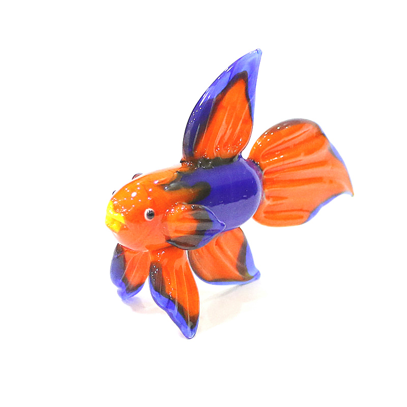 Orange Murano Glass Tropical F - Fish Toy In Aquarium recension och pris