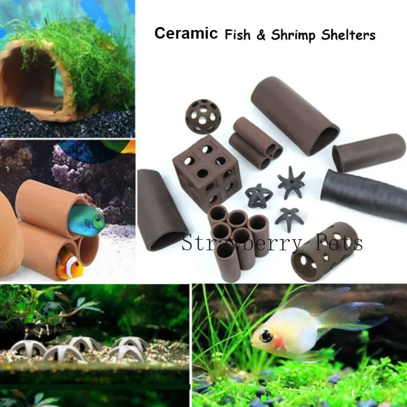 Ceramic Aquarium Decoration Fi - Aquarium Fish Hiding Places recension och pris
