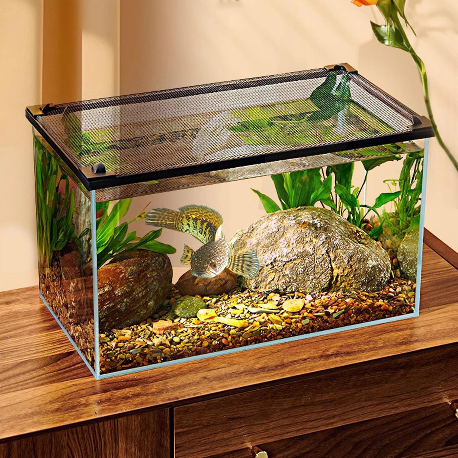 Anti Jumping Magnetic Durable  - Aquarium Fish Jump Guard recension och pris