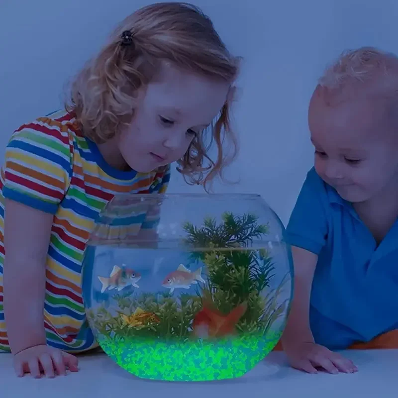 1000pcs 3-5mm Luminous Sand Gl - Aquarium Fish Real recension och pris