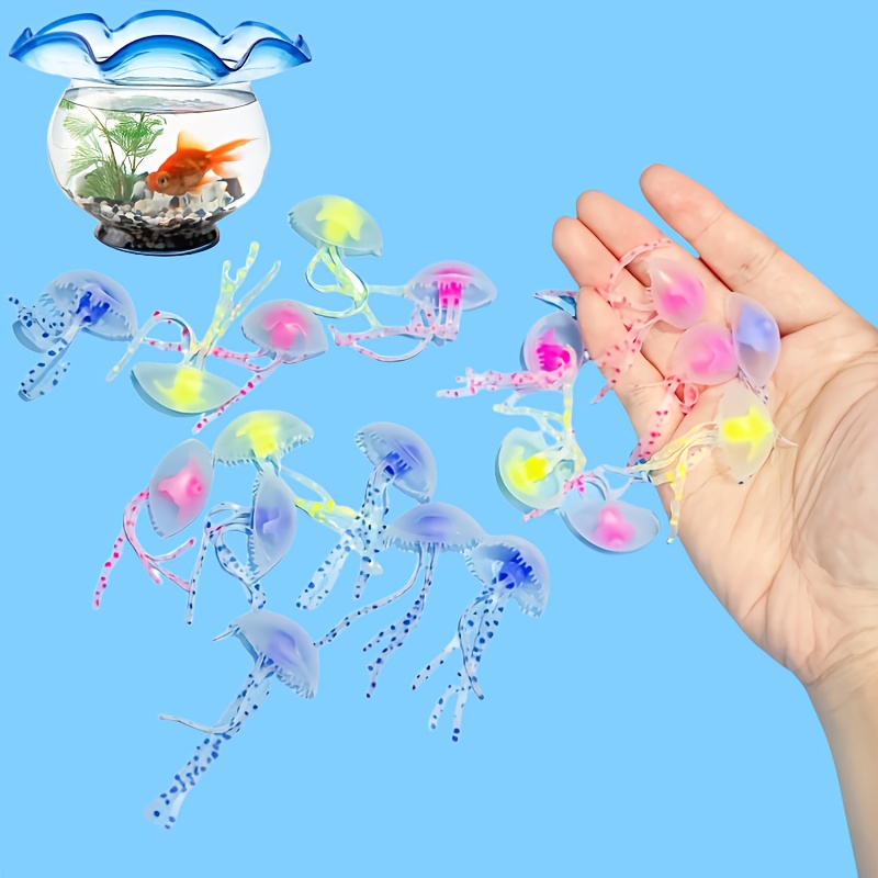 Luminous Simulation Jellyfish  - Fish Toys For Aquarium recension och pris