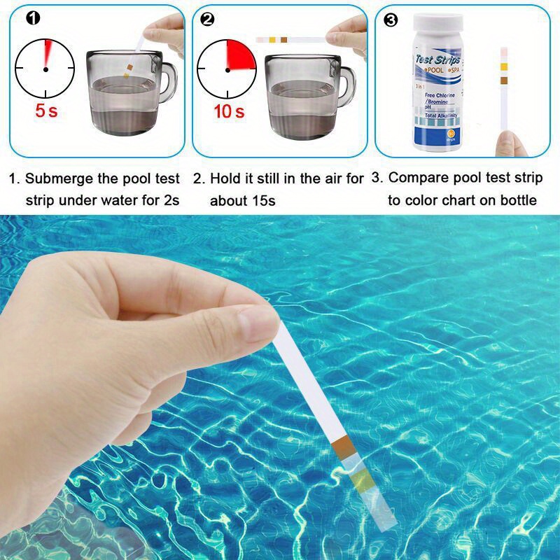 Chlorine PH Test Strips SPA Sw - Aquarium Fishing recension och pris