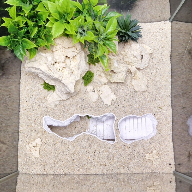 3D Printed Fish Tank Cave, Art - Aquarium Fish Hiding Places recension och pris