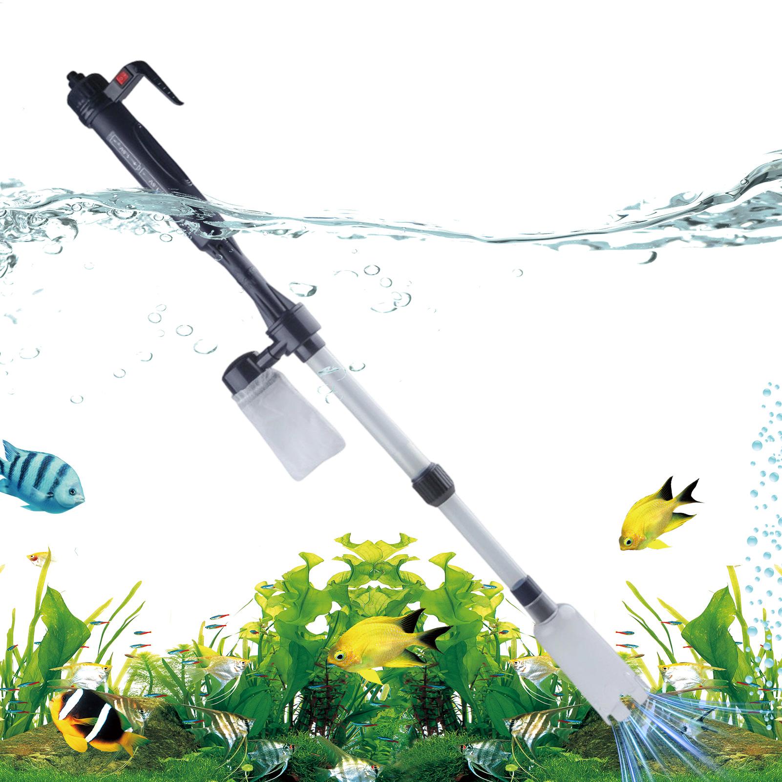 Aquarium Vacuum Adjustable Tel - Aquarium Fish Background recension och pris