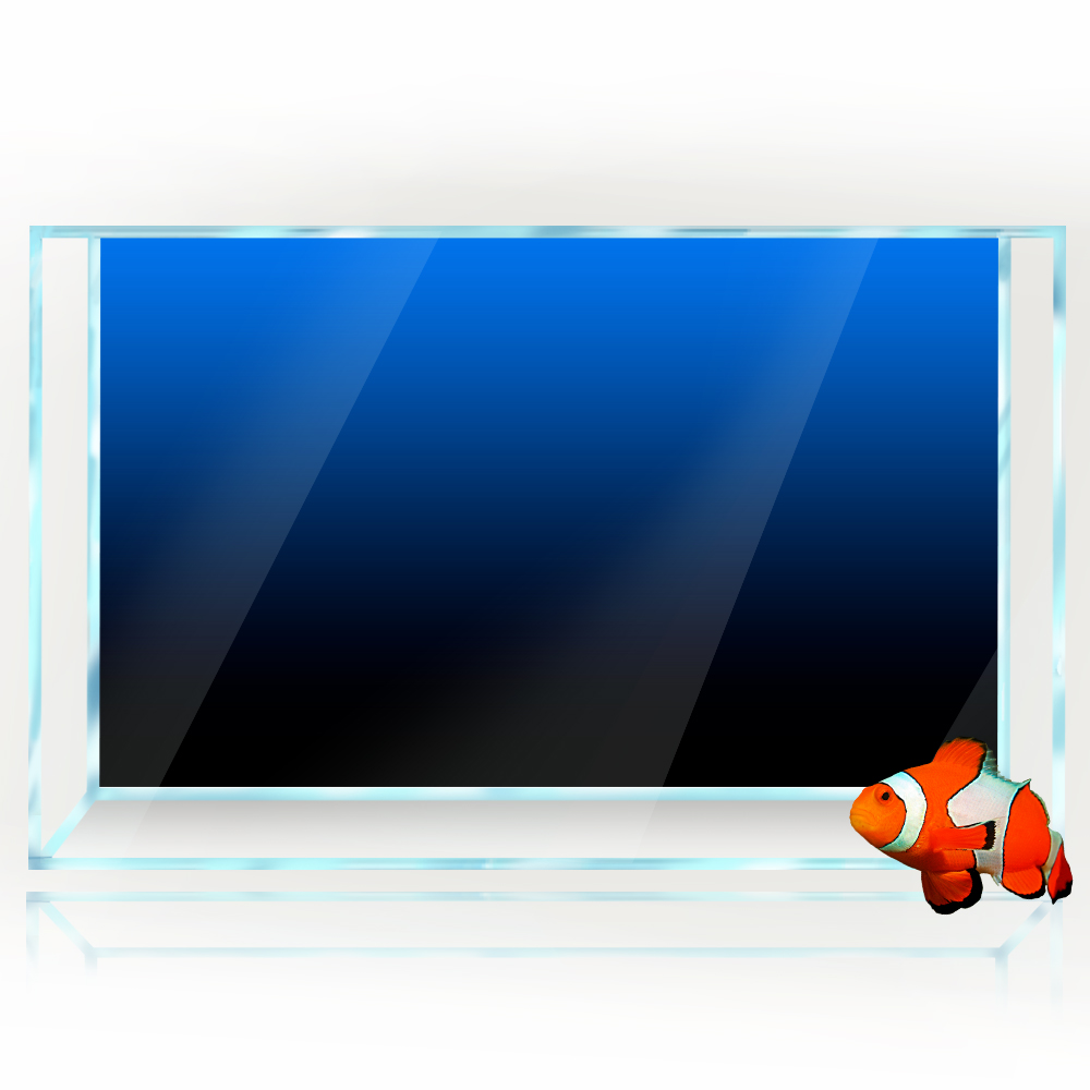 Fish Tank Background Sticker B - Aquarium Fish Background recension och pris