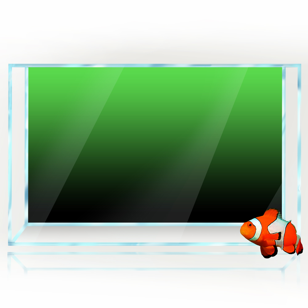 Fish Tank Background Sticker B - Aquarium Fish Background recension och pris