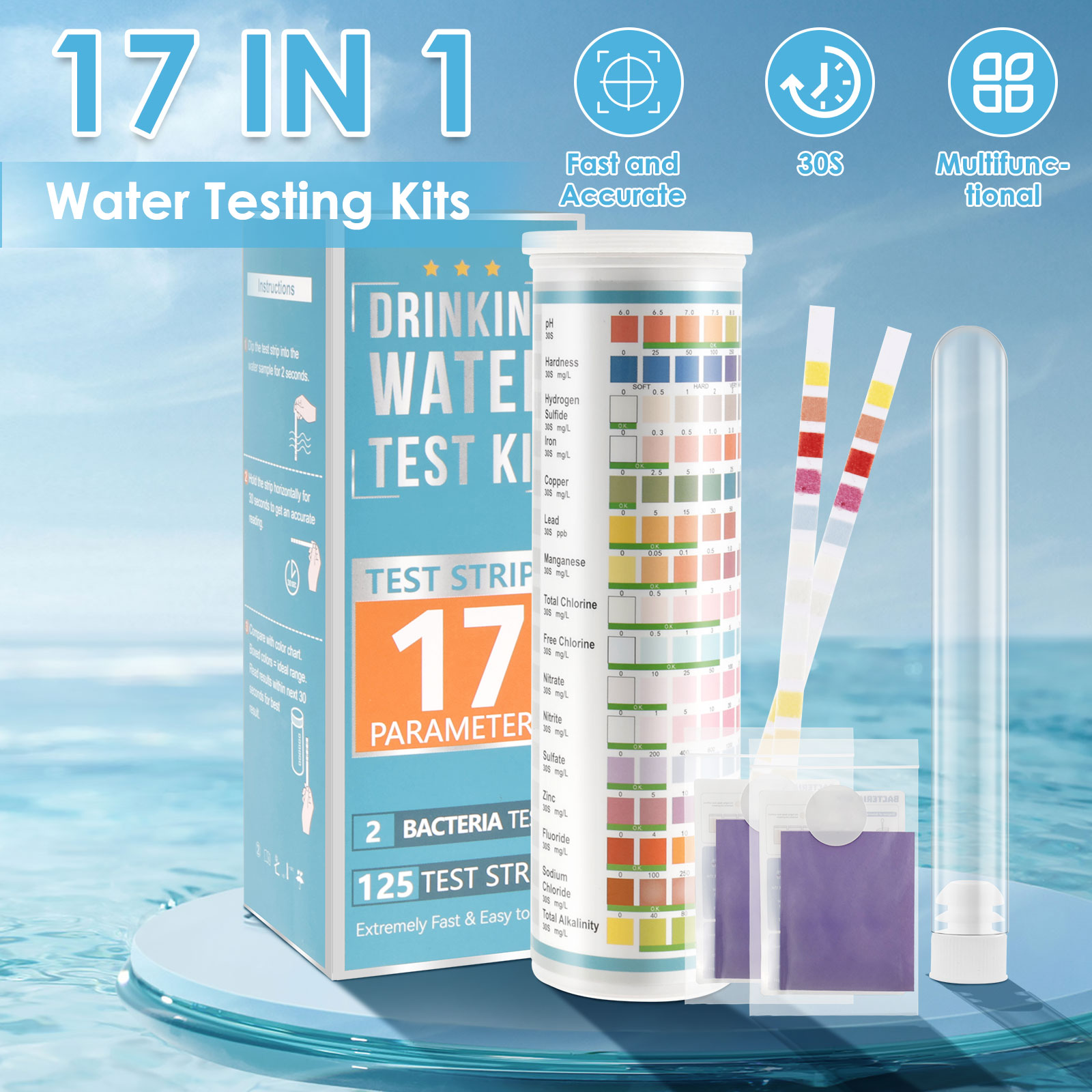 5-17 in 1 Aquarium Test Strips - Aquarium Fish Saltwater recension och pris