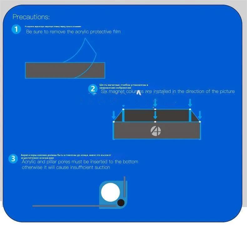 Shade And HangingKit For A8SE  - Aquarium Fish Real recension och pris