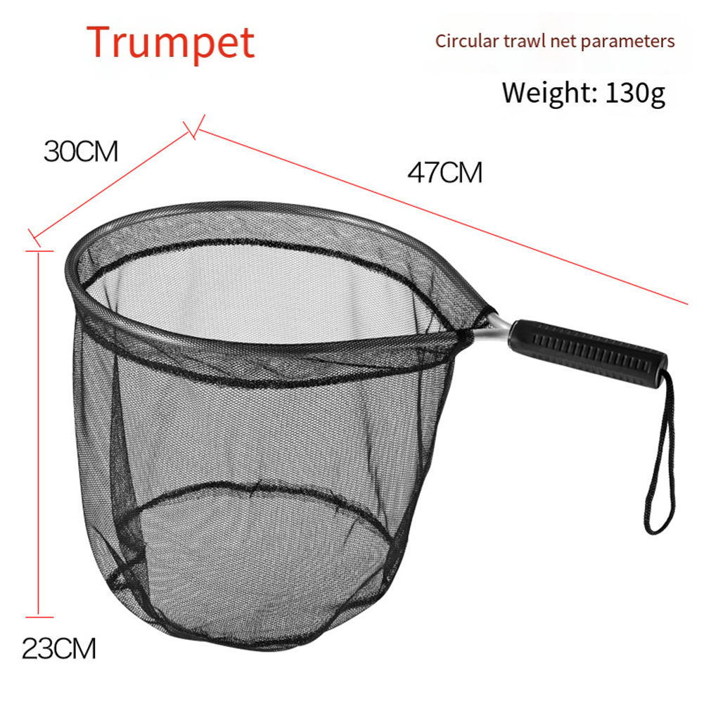 Aluminum Fishing Landing Net   - Fish Net Handle recension och pris