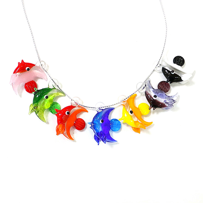 2pcs Mini Fish Glass Pendant C - Aquarium Fish Marine recension och pris