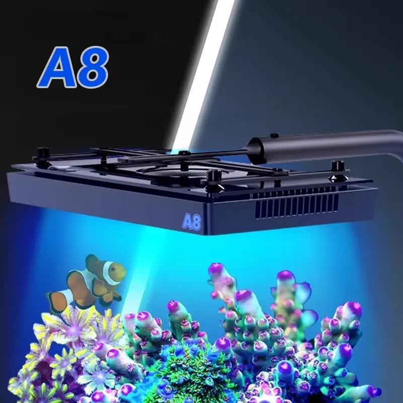 A8SE II Max Blue 240W WiFi App - Aquarium Fish Marine recension och pris