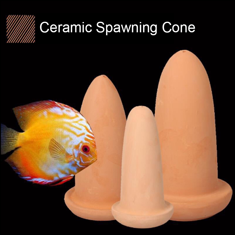 Ceramic Spawning Breed Cone fo - Aquarium Fish Hiding Places recension och pris